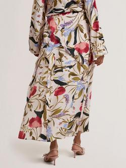 Ted Baker Candici Floral Frill Detail Skirt, Multi - view 2, Multi