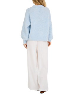 A-VIEW Patrisia Wool Blend Jumper, Light Blue - view 2, Light Blue