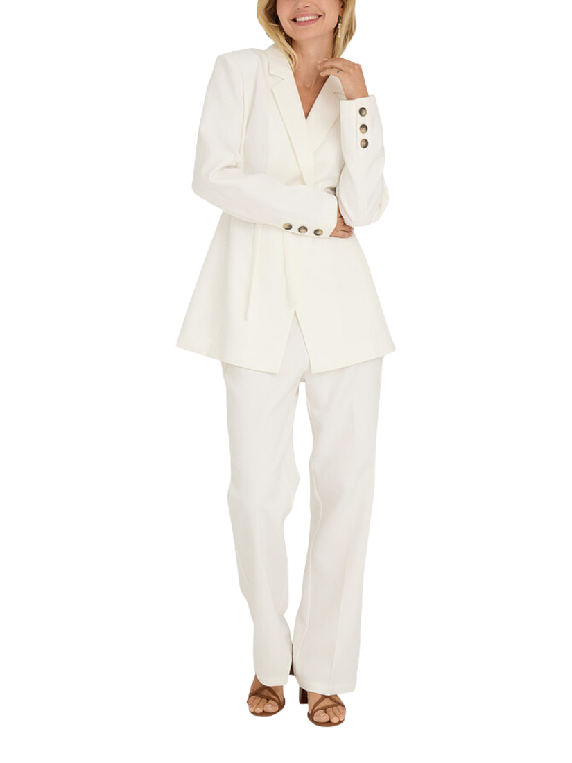 Product image 1 of 6, which shows Kelly Trouser-45115 WH 8