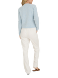 A-VIEW Kelly High Waist Flared Trousers, White