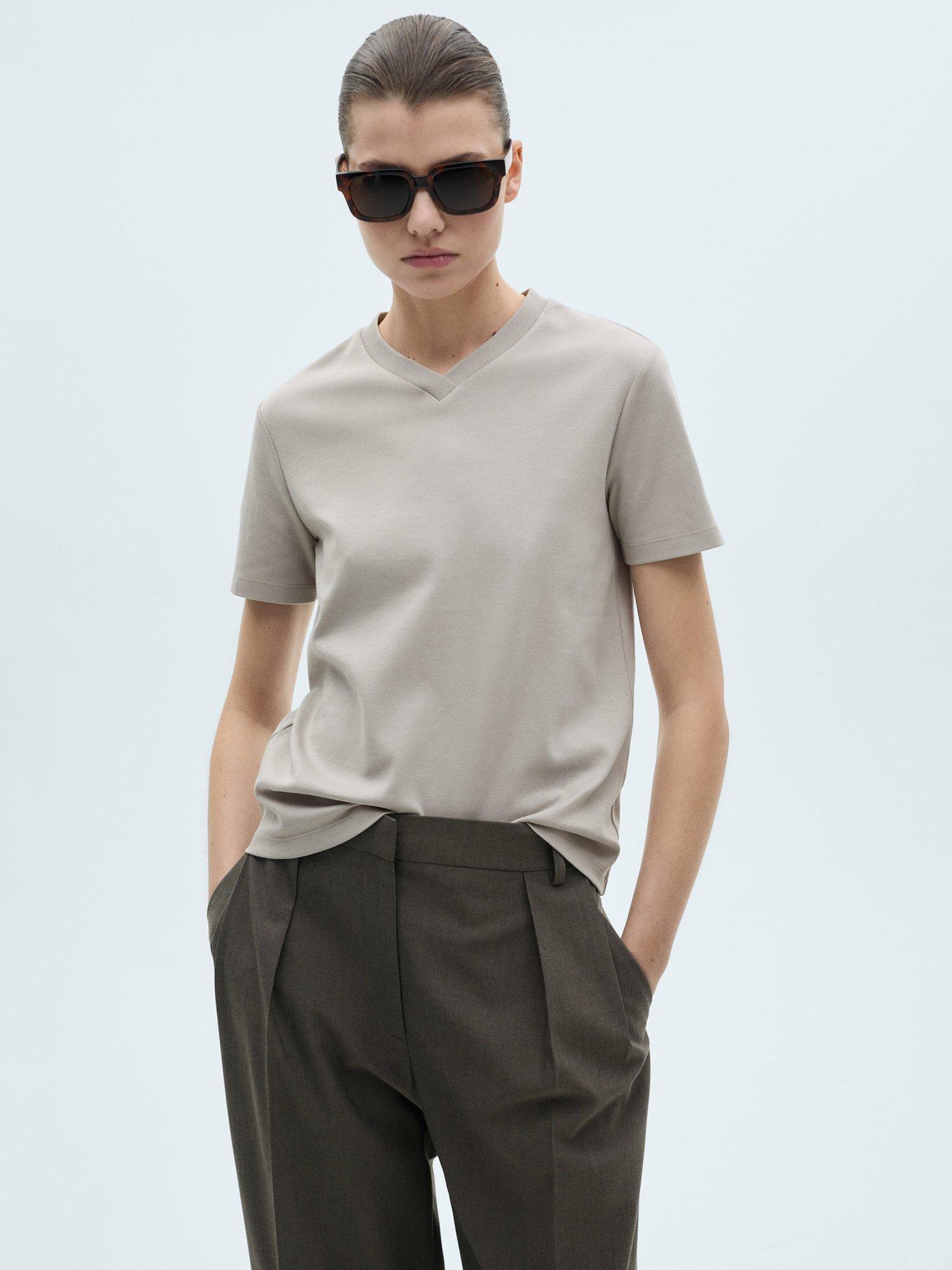 Mango Ritapi V-Neck T-Shirt