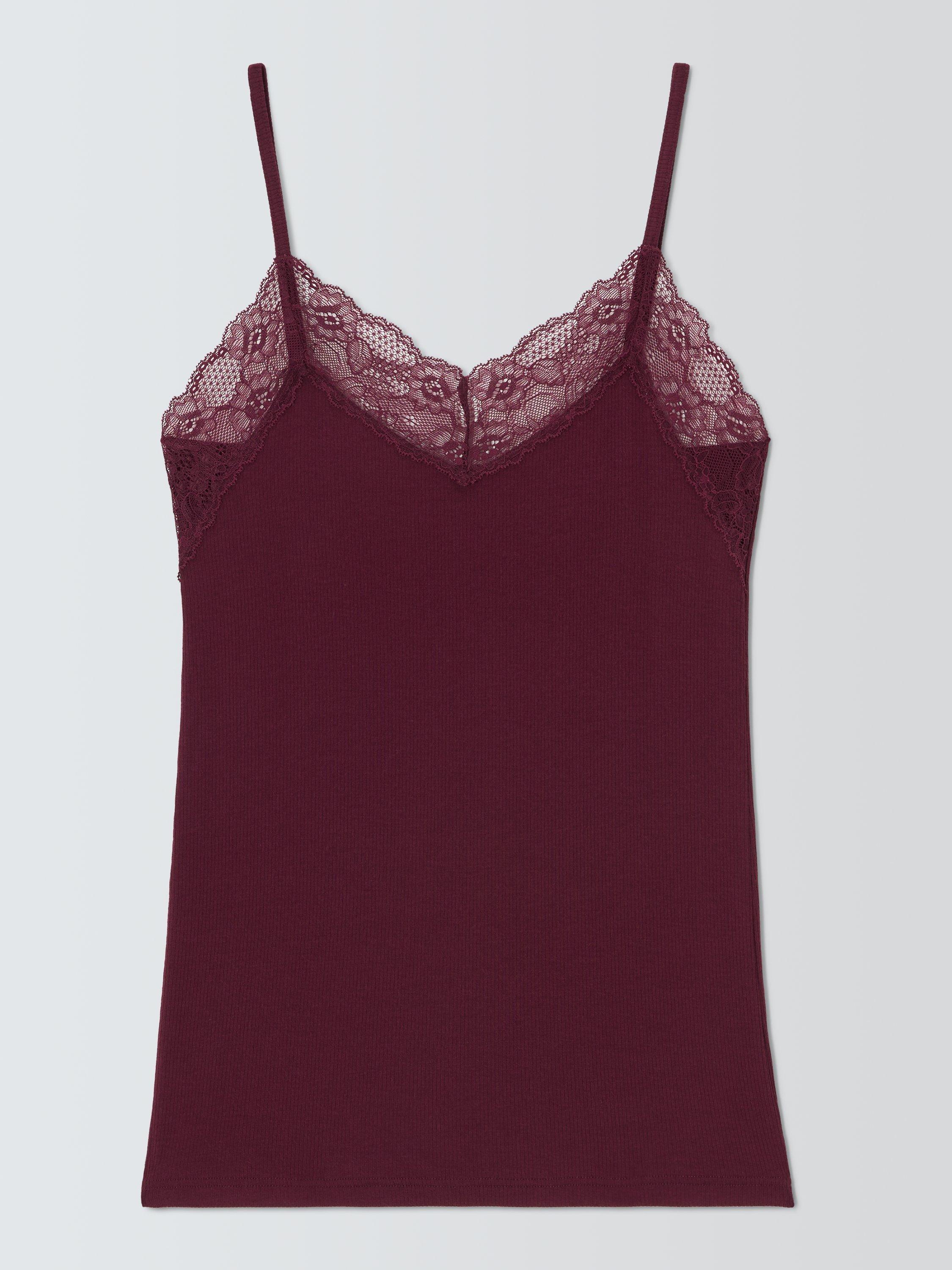 Product image 3 of 5, which shows John Lewis Heat Generating Ribbed Thermal Vest, Fig, 8-10