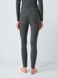 John Lewis Wool Blend Leggings, Graphite - view 2, Graphite