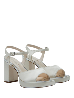Rainbow Club Nora Platform Wedding Sandals, Ivory - view 2, Ivory