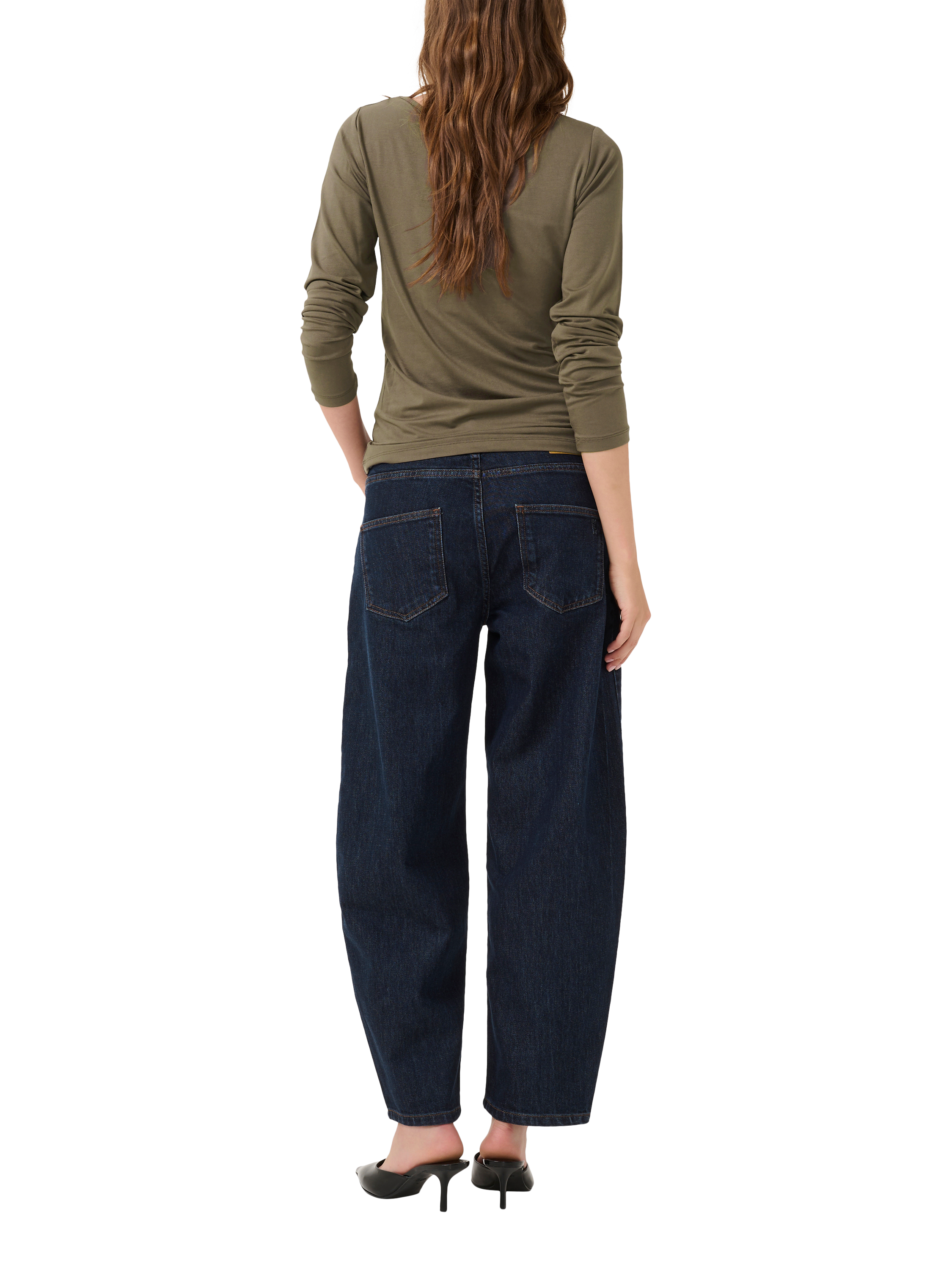 Product image 2 of 5, which shows MY ESSENTIAL WARDROBE Vista Long Sleeve Top, Sea Turtle, XS