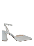 Rainbow Club Aria Flared Heel Wedding Court Shoes, Ivory
