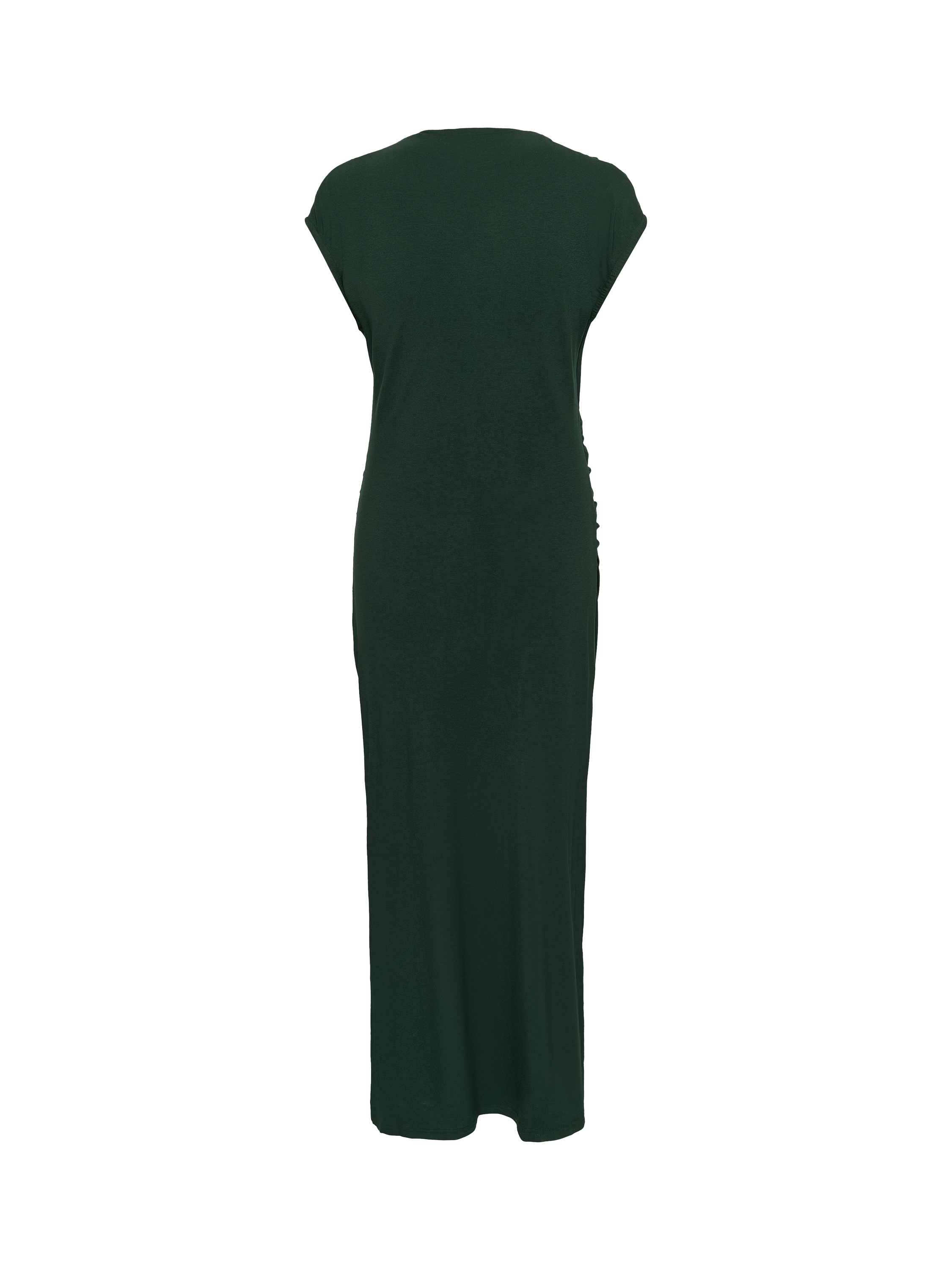 Product image 5 of 5, which shows MY ESSENTIAL WARDROBE Nupti Slim Fit Jersey Midi Dress, Forest Night, XS