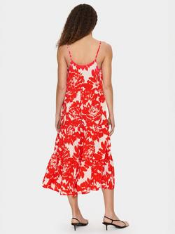 Saint Tropez Eda Floral Maxi Dress - view 2, Red/Multi