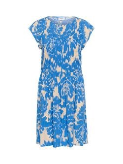 Saint Tropez Gisla Floral Mini Dress, Blue/Multi, Blue/Multi