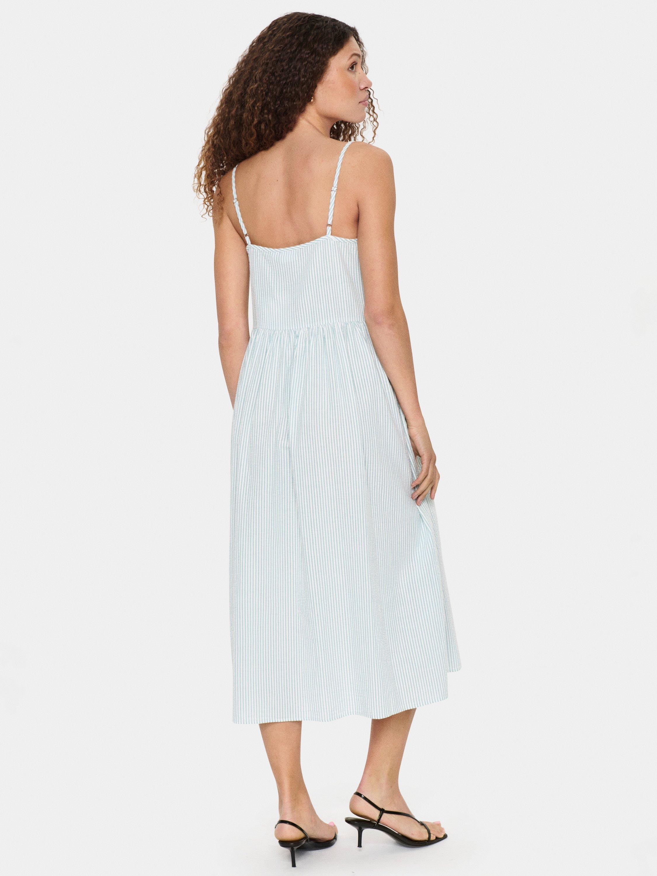 Product image 2 of 5, which shows Saint Tropez Kira Scoop Neck Sleeveless Midi Dress, Reef Waters, L