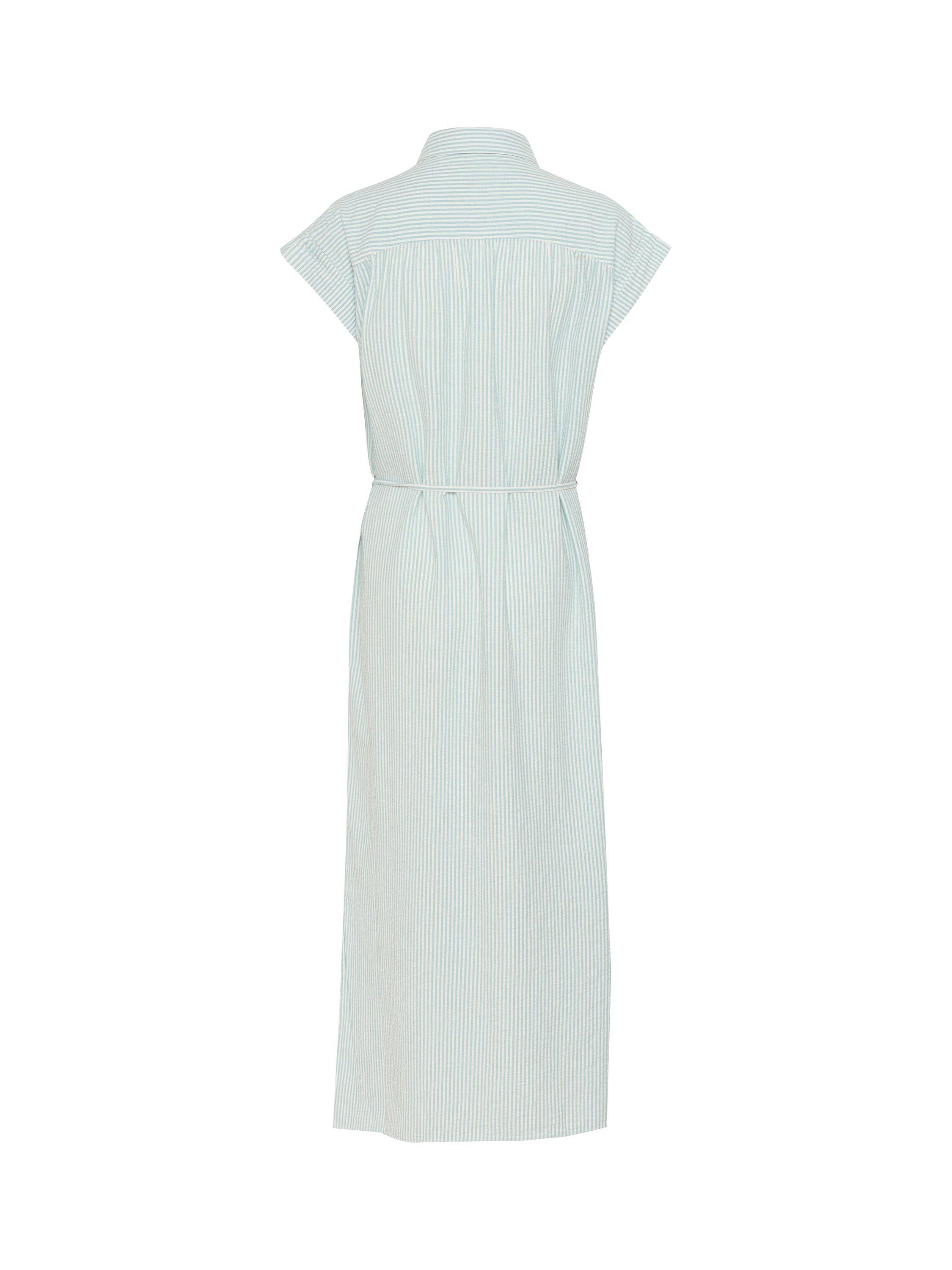 Product image 4 of 4, which shows Saint Tropez Kira Stripe Shirt Midi Dress, Reef Waters, XS