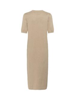 Saint Tropez Mila Round Neck T-Shirt Dress - view 2, Plaza Taupe Melange