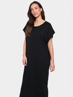 Saint Tropez Mila Round Neck T-Shirt Dress - view 2, Black