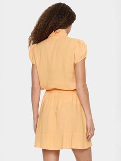 Saint Tropez Elli Ruffle Top - view 2, Apricot Nectar