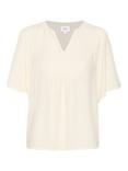 Saint Tropez Kammi V-Neck Top, Winter White