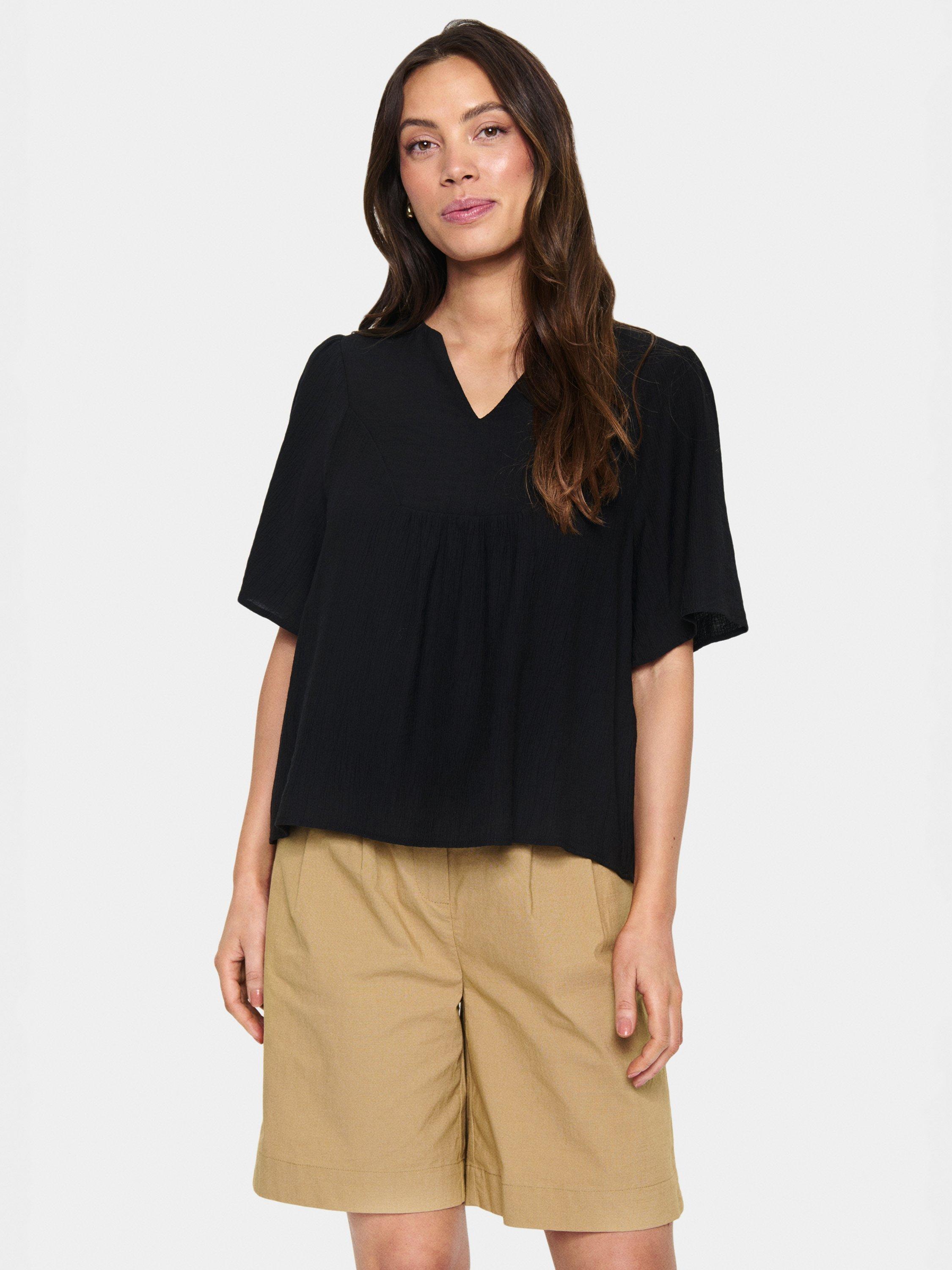Product image 1 of 11, which shows KammiSZ Blous-45261 BK XS