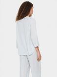 Saint Tropez Katha Stripe Top, Blue Fog/Multi