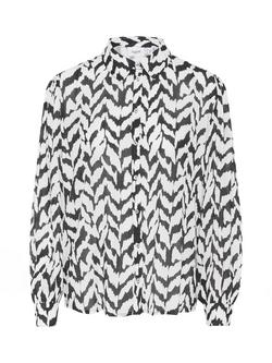 Saint Tropez Vega Monochrome Strokes Shirt, Black/Multi, Black/Multi