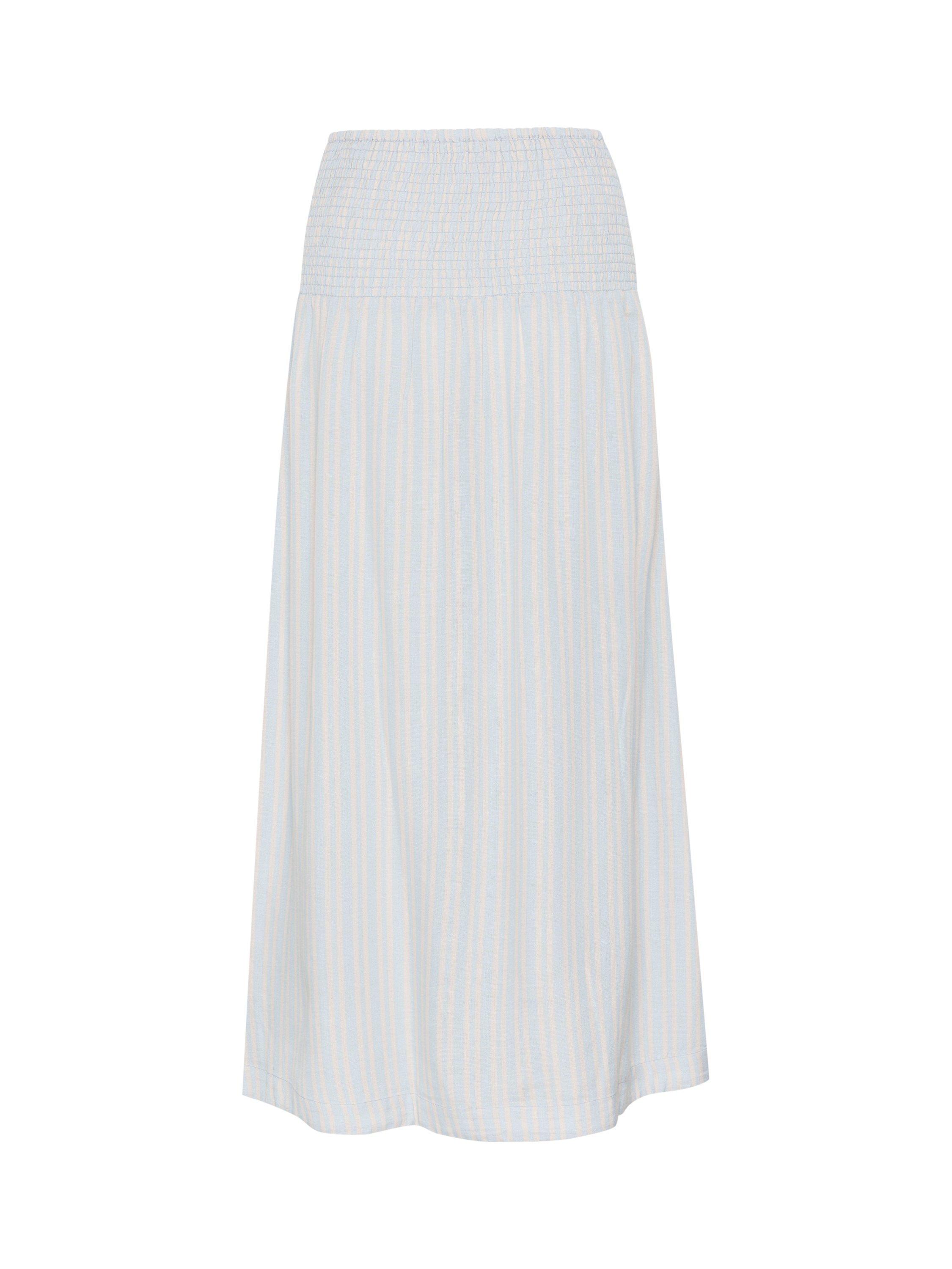 Product image 2 of 2, which shows Saint Tropez Katha Stripe Maxi Skirt, Blue Fog/Multi, S