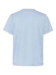 Saint Tropez Haga Shimmer T-Shirt, Chambray Blue