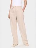 Saint Tropez Kira Stripe Trousers, Mid Brown