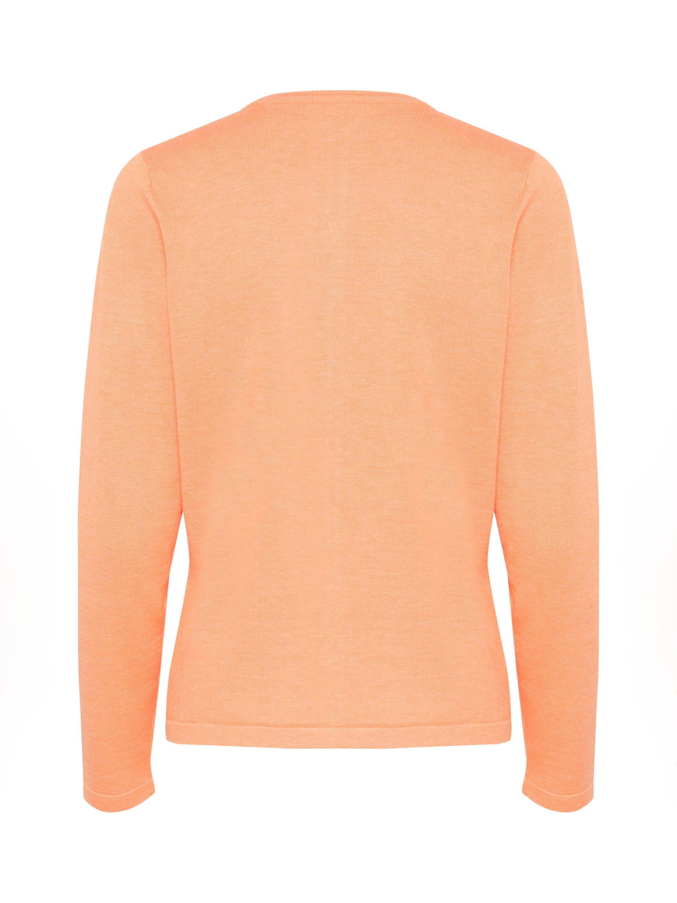 Product image 6 of 6, which shows Saint Tropez Mila Round Neck Long Sleeve Cardigan, Bird Of Paradise, XS