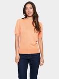 Saint Tropez Mila Short Sleeve Jumper, Orange