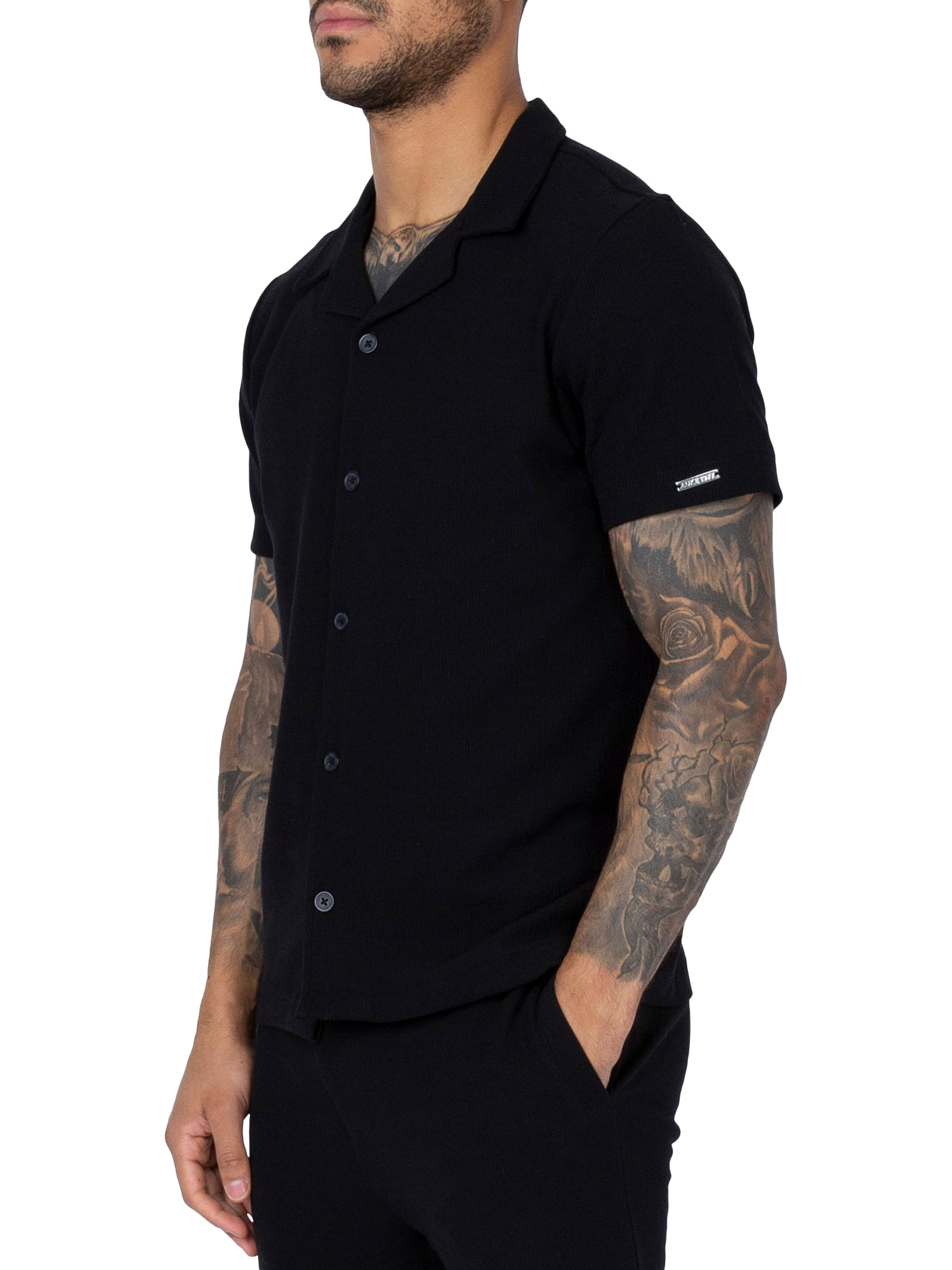 Product image 3 of 6, which shows LUKE 1977 Pacaya Polo Shirt, Black, XS
