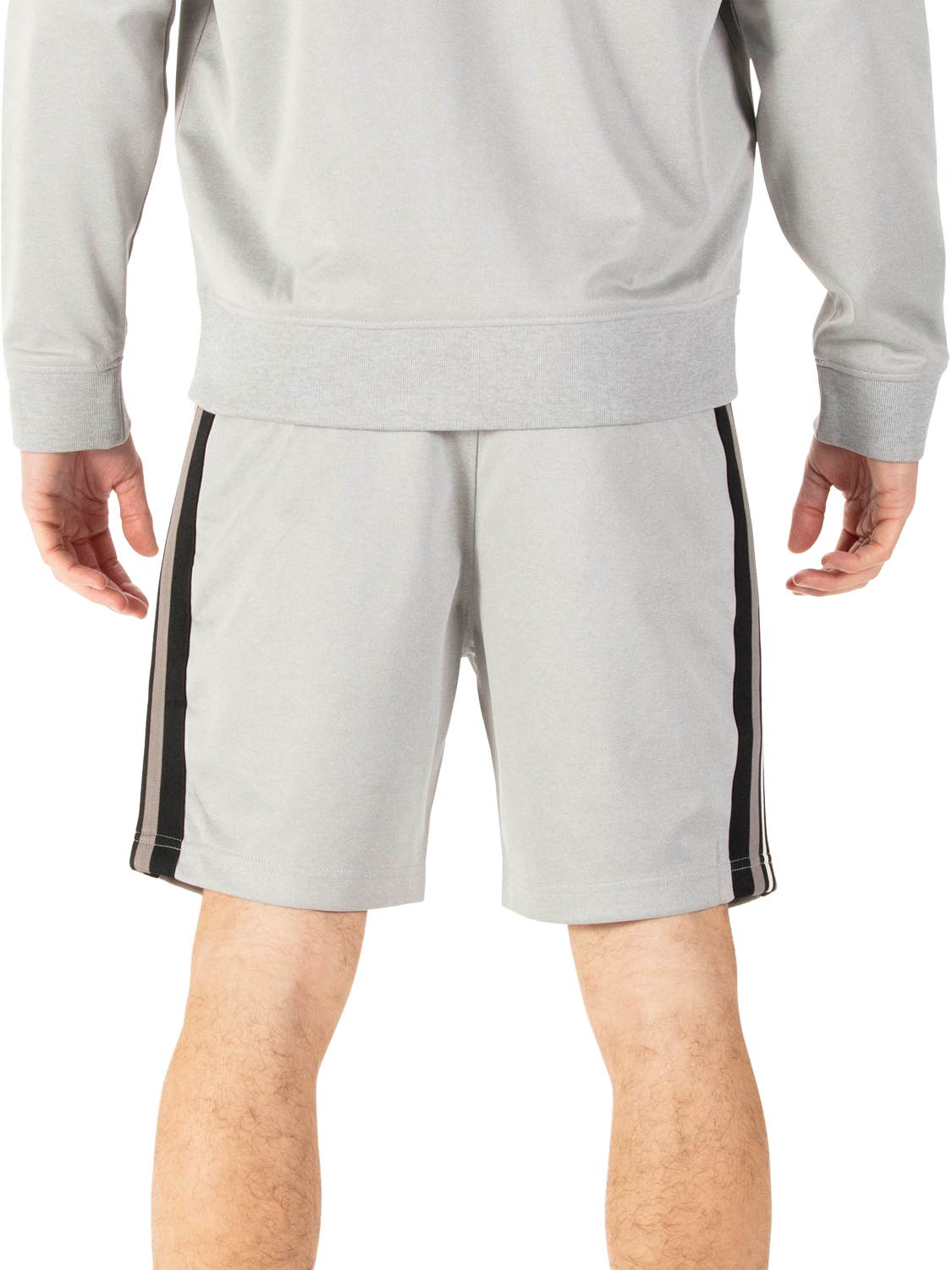 Product image 2 of 6, which shows LUKE 1977 Monteverde Jersey Shorts, Mid Grey Marl, XS