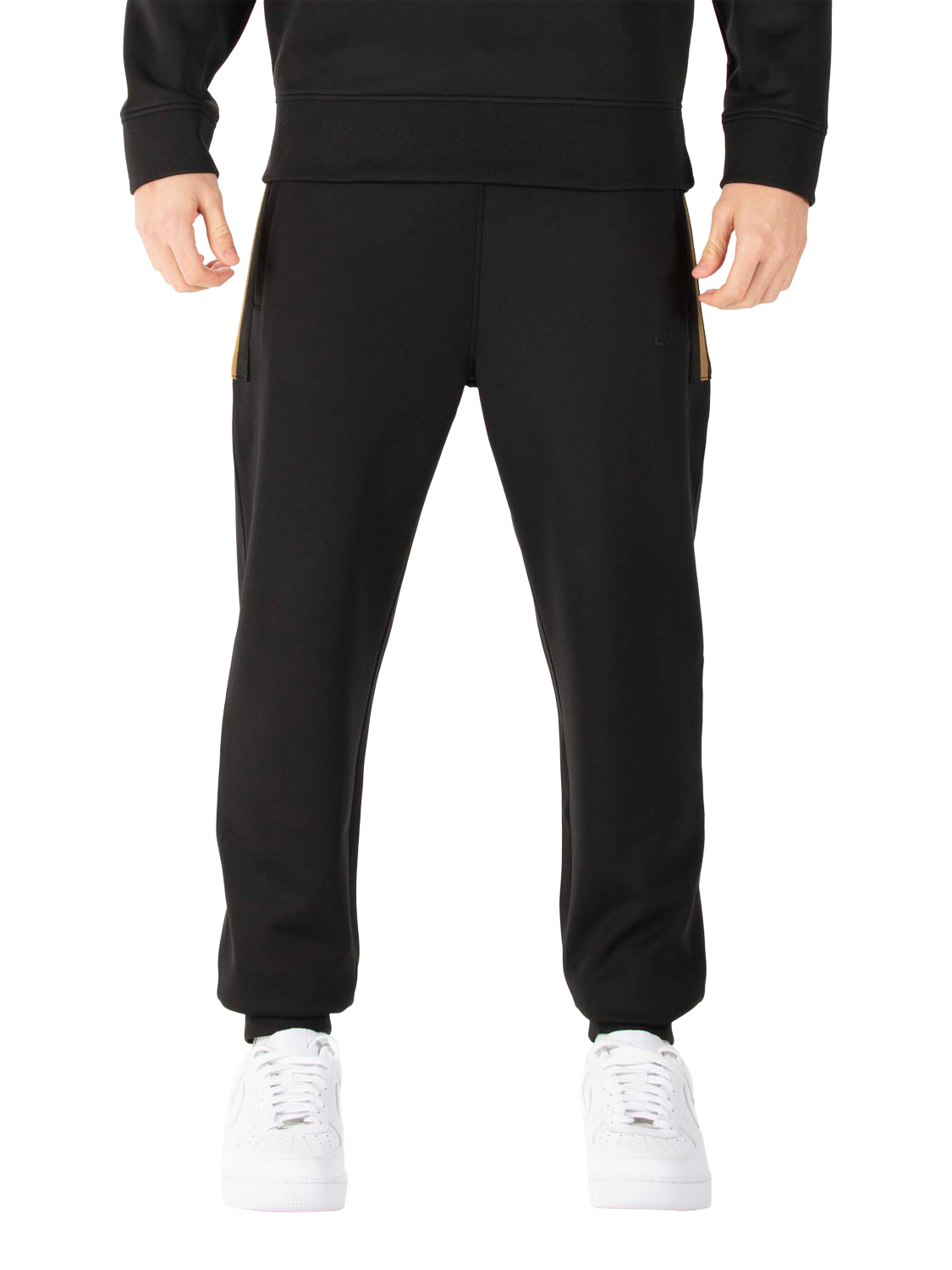 Product image 1 of 5, which shows LUKE 1977 Congo Joggers, Black, XS