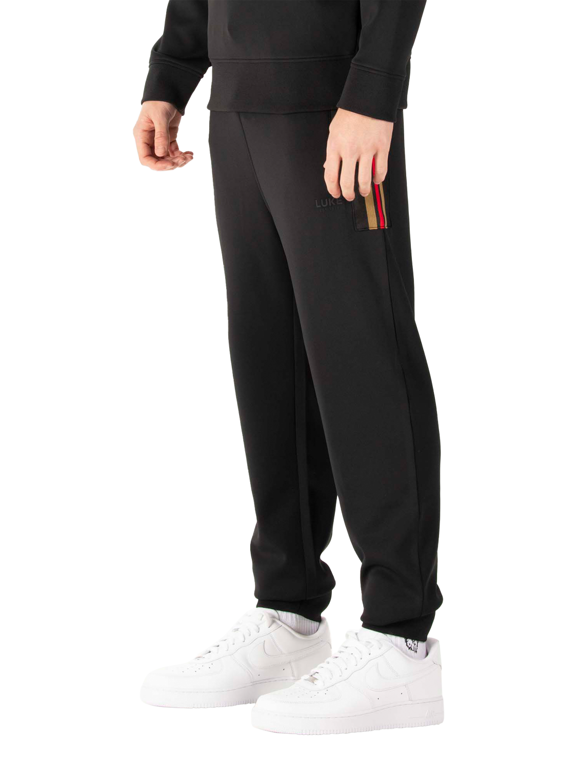 Product image 3 of 5, which shows LUKE 1977 Congo Joggers, Black, XS