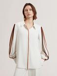 Ted Baker Miriti Piping Detail Shirt, Ivory