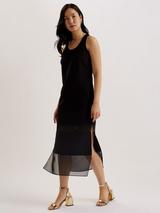 【海外限定】REISSドレス☆Black Paige Cowl-Neck Ruched Jersey Buy Reiss Black Paige Cowl-Neck Ruched Jersey Midi Dress