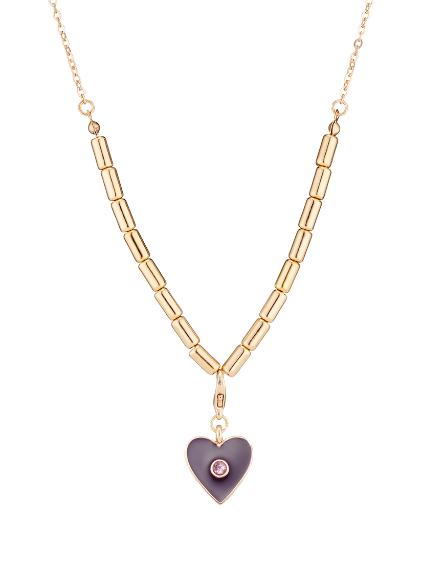 Product image 2 of 3, which shows Stych Kids' Birthstone & Month Charm Necklace, June