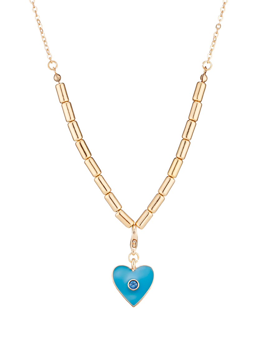Product image 2 of 3, which shows Stych Kids' Birthstone & Month Charm Necklace, September