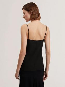 Ted Baker Lulea Chiffon Insert Cami Top - view 2, Black