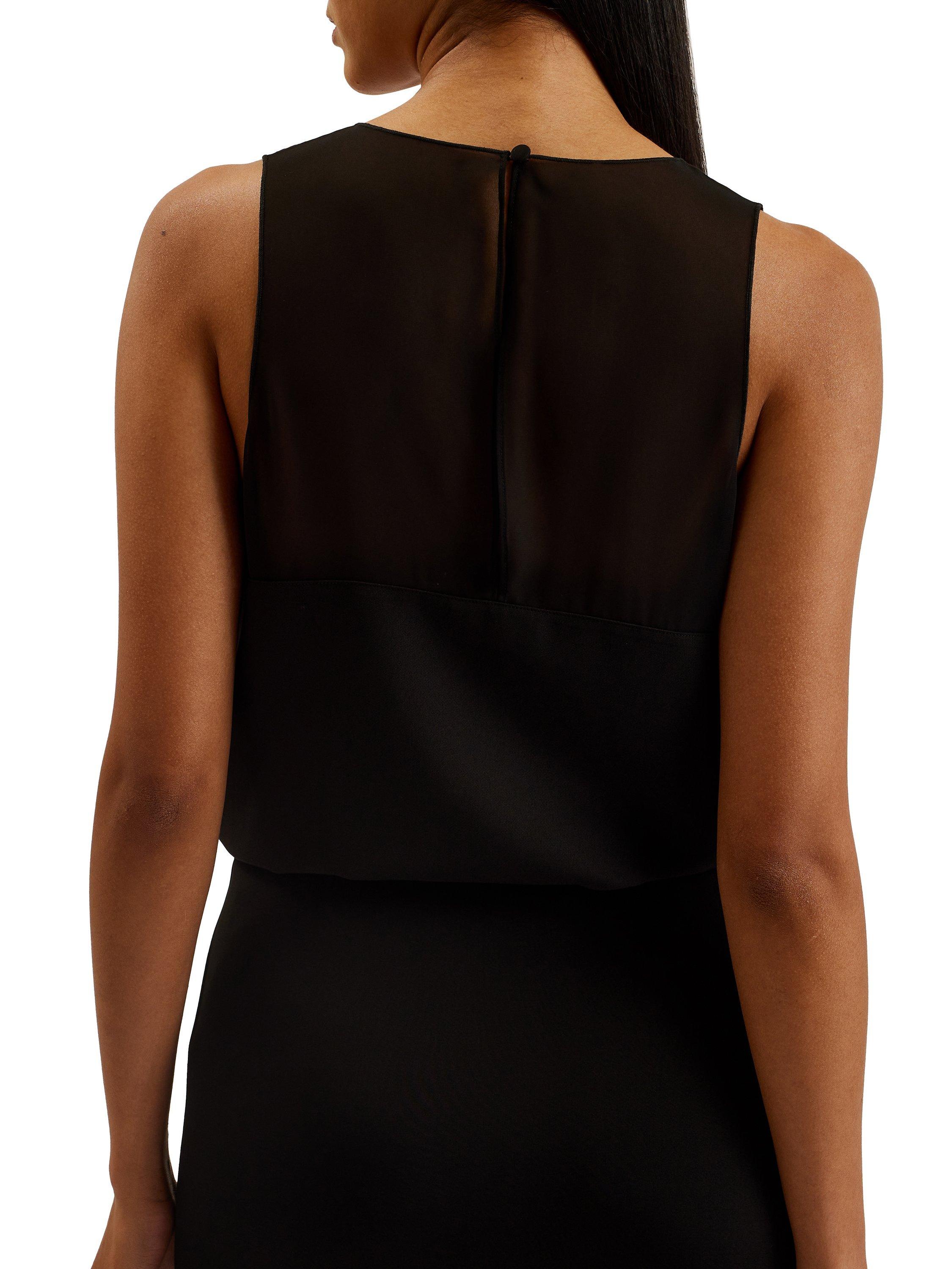 Product image 2 of 7, which shows Ted Baker Tilama Racerback Tank Top, Black, 6