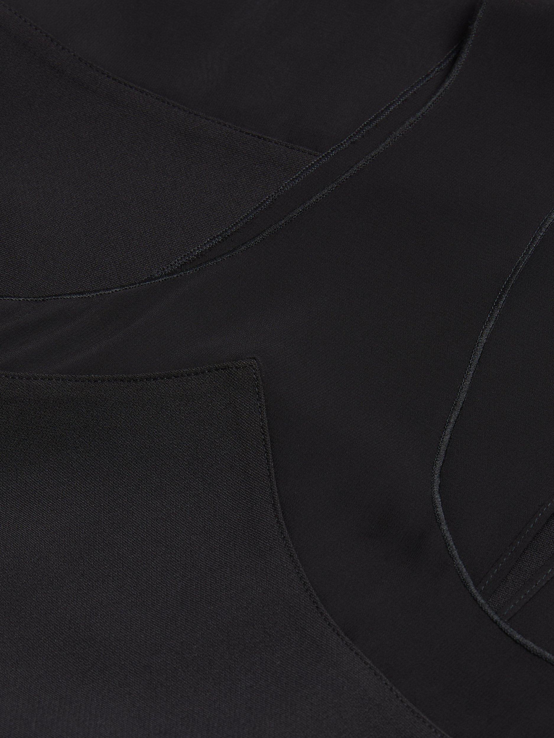Product image 5 of 7, which shows Ted Baker Tilama Racerback Tank Top, Black, 6