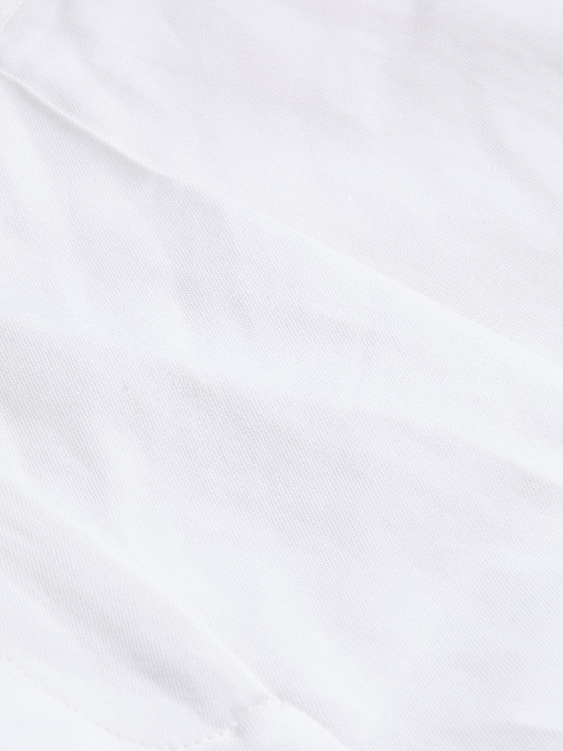 Product image 4 of 5, which shows Ted Baker Musub High Waist Linen Blend Trousers, White, 8