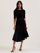 【海外限定】REISSドレス☆Lola Ruched Racerback Midi Dress, C Reiss Lola Ruched Jersey Bodycon Midi Dress, Mocha
