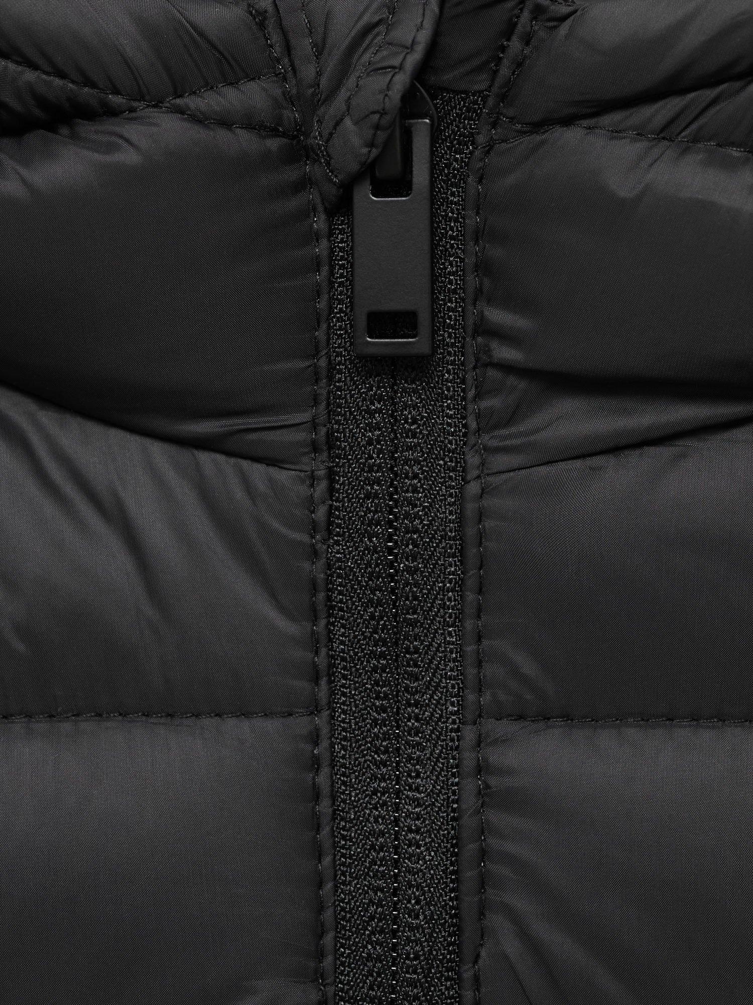Product image 4 of 4, which shows Mango Kids' Unicov Padded Gilet, Black, 5-6 years