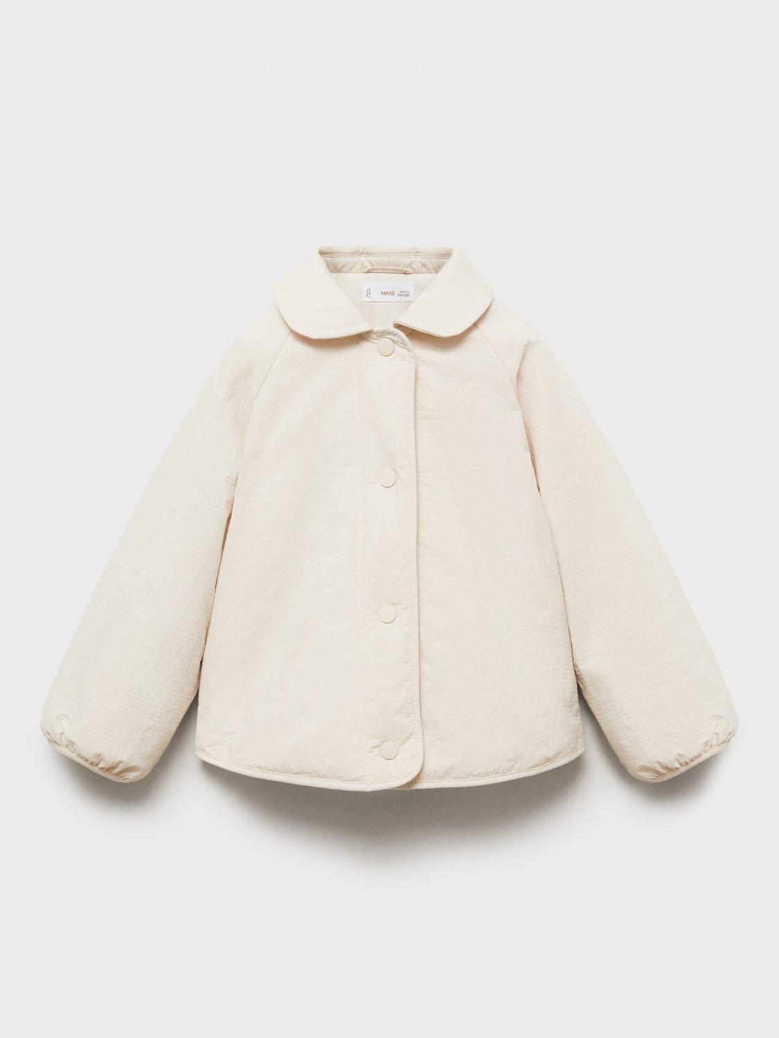 Product image 1 of 4, which shows Mango Kids' Aladinb Jacket, Natural White, 2-3 years