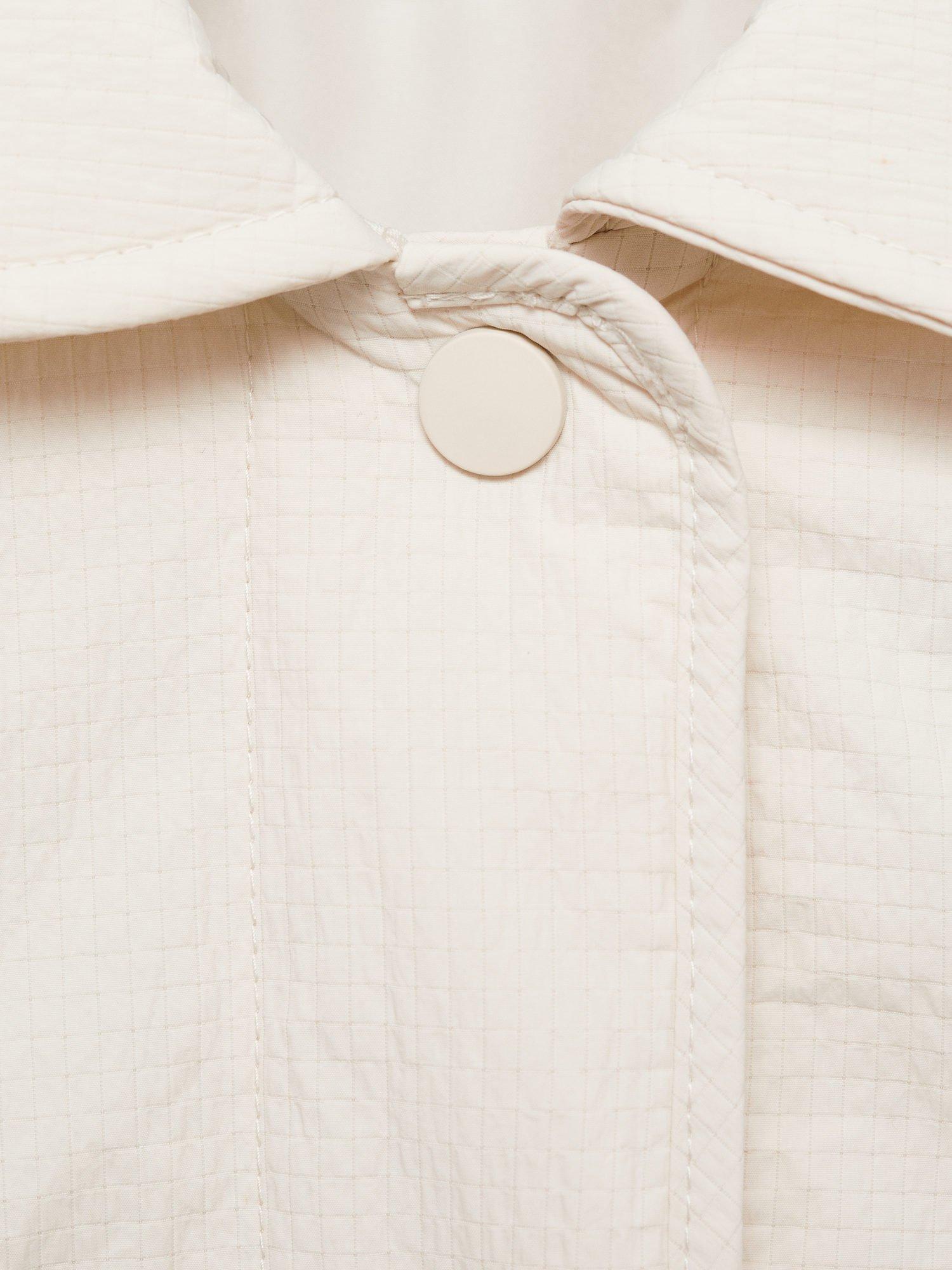Product image 4 of 4, which shows Mango Kids' Aladinb Jacket, Natural White, 2-3 years