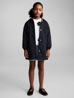 Mango Kids' Eudy Jacket, Navy - view 2, Navy