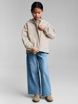 Mango Kids' Petra Jacket, Grey - view 2, Grey