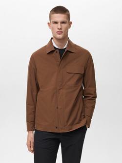 Mango Due Shacket, Mid Brown, Mid Brown