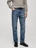 Mango Bob Regular Fit Jeans, Navy