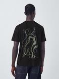 Kin Typo Short Sleeve T-Shirt, Meteorite