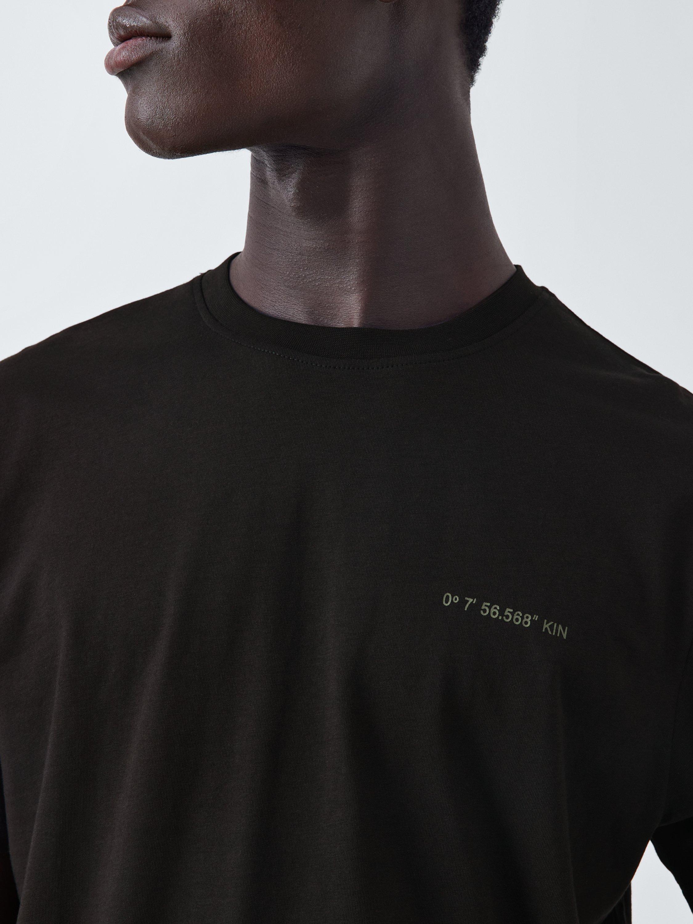 Product image 5 of 6, which shows Kin Typo Short Sleeve T-Shirt, Meteorite, S
