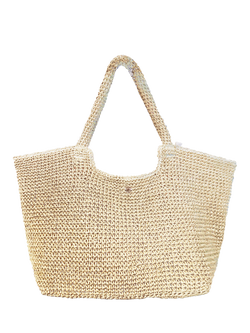 Seaspray Dominica Woven Bag, Natural